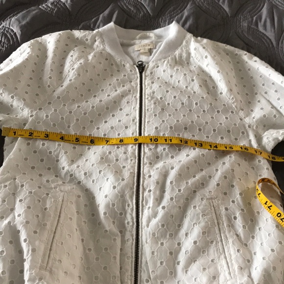 J Crew eyelet jacket - Picture 6 of 8